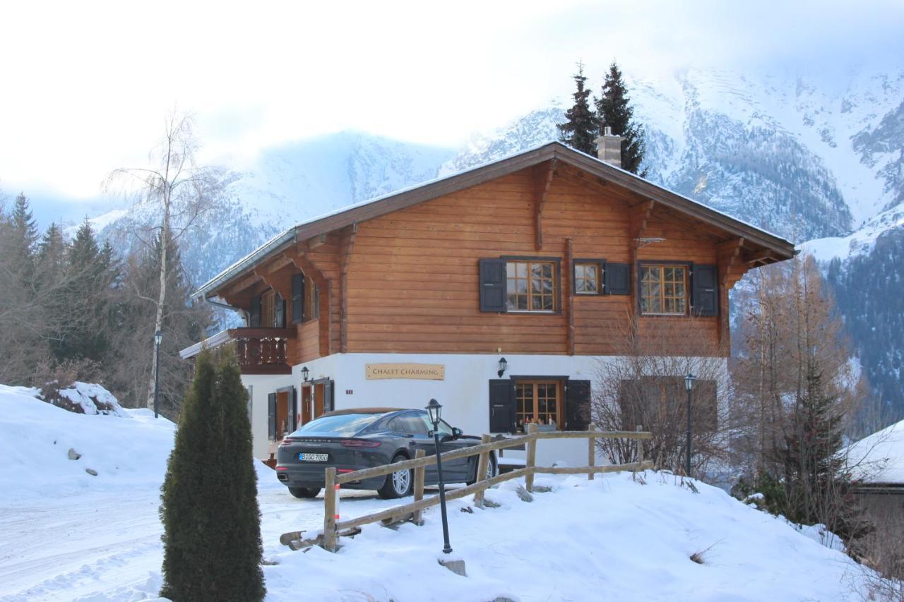 Chalet Charming Grachen Exterior photo